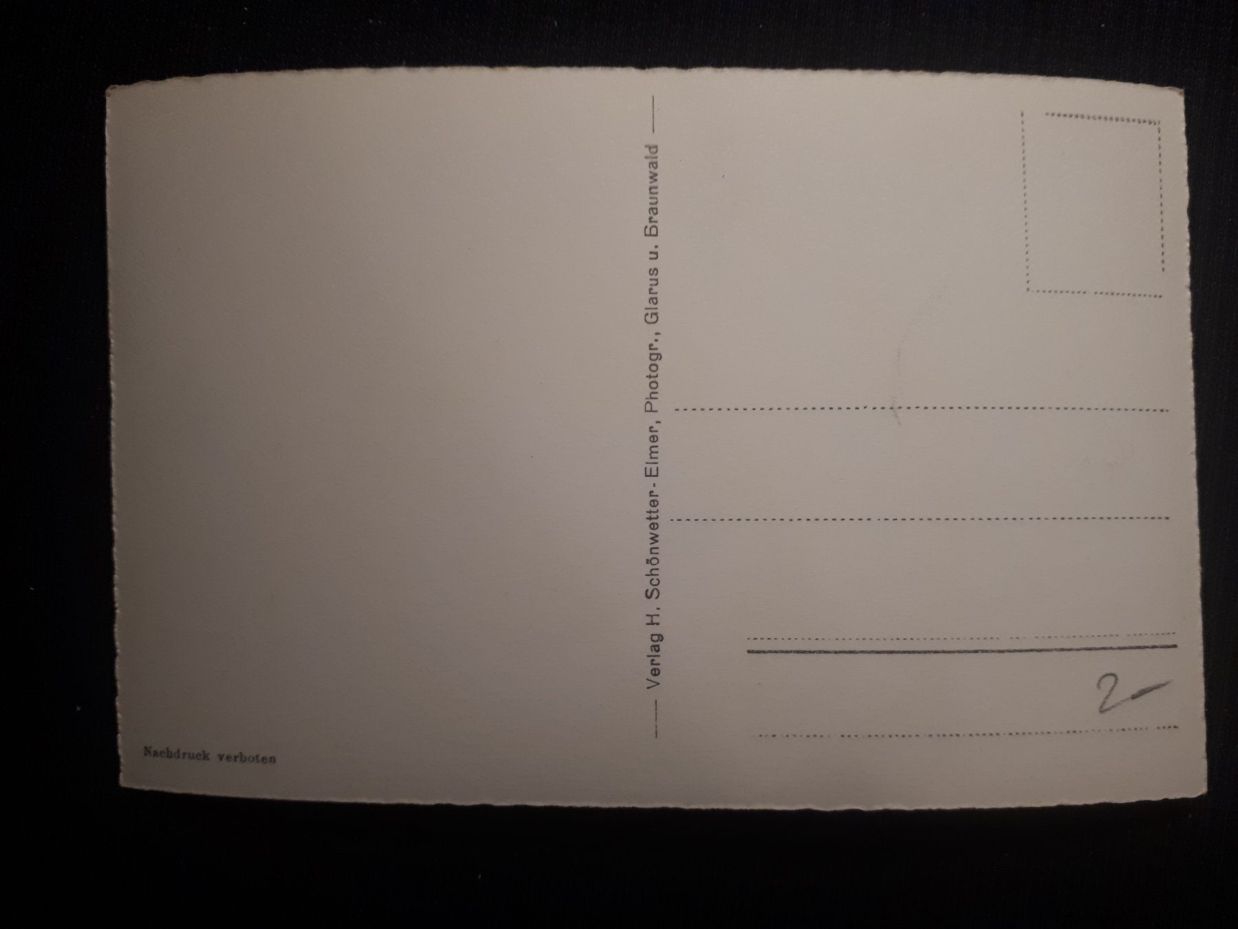 Cartes postales: BRAUNWALD – D'occasion à Ponto Valentino par giorgia06 1