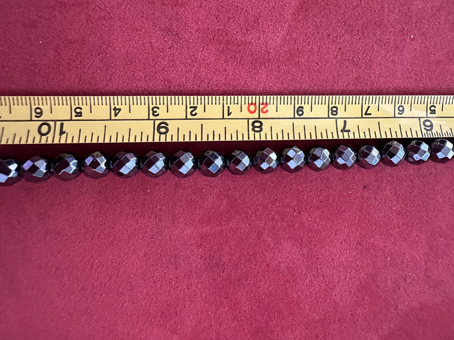 Catenine: Schöne Hämatit Kette 45 cm – Usato da Herbriggen venduto da Sehrazade 6