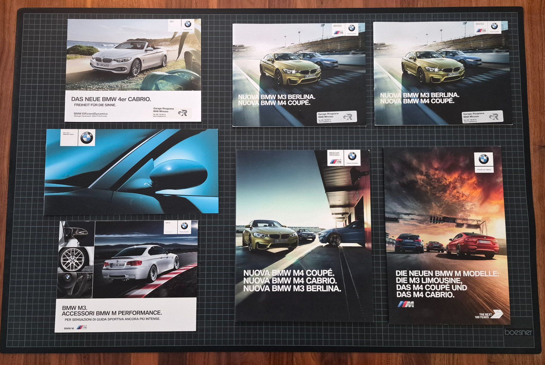 BMW Dokumente: BMW Broschüren E21 E30 E32 E34 E36 E38 E39 E46 E60 E90 M3 M5 – Neu (gemäss Beschreibung) aus Rothenburg von artandcars 9