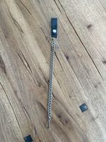Harley-Davidson Schlüsselkette Leder schwarz 40 cm