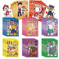 Paw Patrol Puzzle Aufkleber für Kinder  16 Blätter