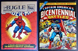 SPIDER-MAN #1 CAPTAIN AMERICA BICENTENNIAL KEY MARVEL 1974-6