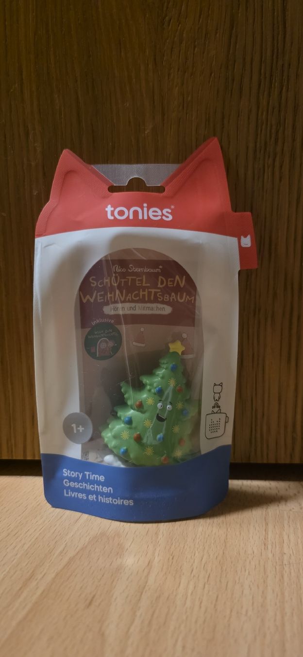 Audiolibri: Tonie Figur Schüttel den Weihnachtsbaum  – Nuovo e nell'imballaggio originale da Tscheppach venduto da Jennisa