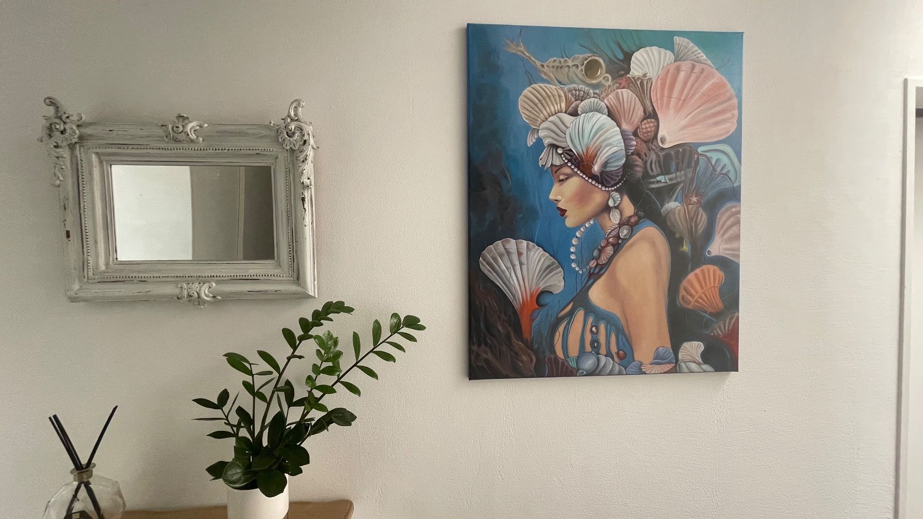 Foto & Immagini: Aphrodite - großes Ölgemälde 81x100 cm – Nuovo (secondo la descrizione) da Buchs SG venduto da ViccaArt 1