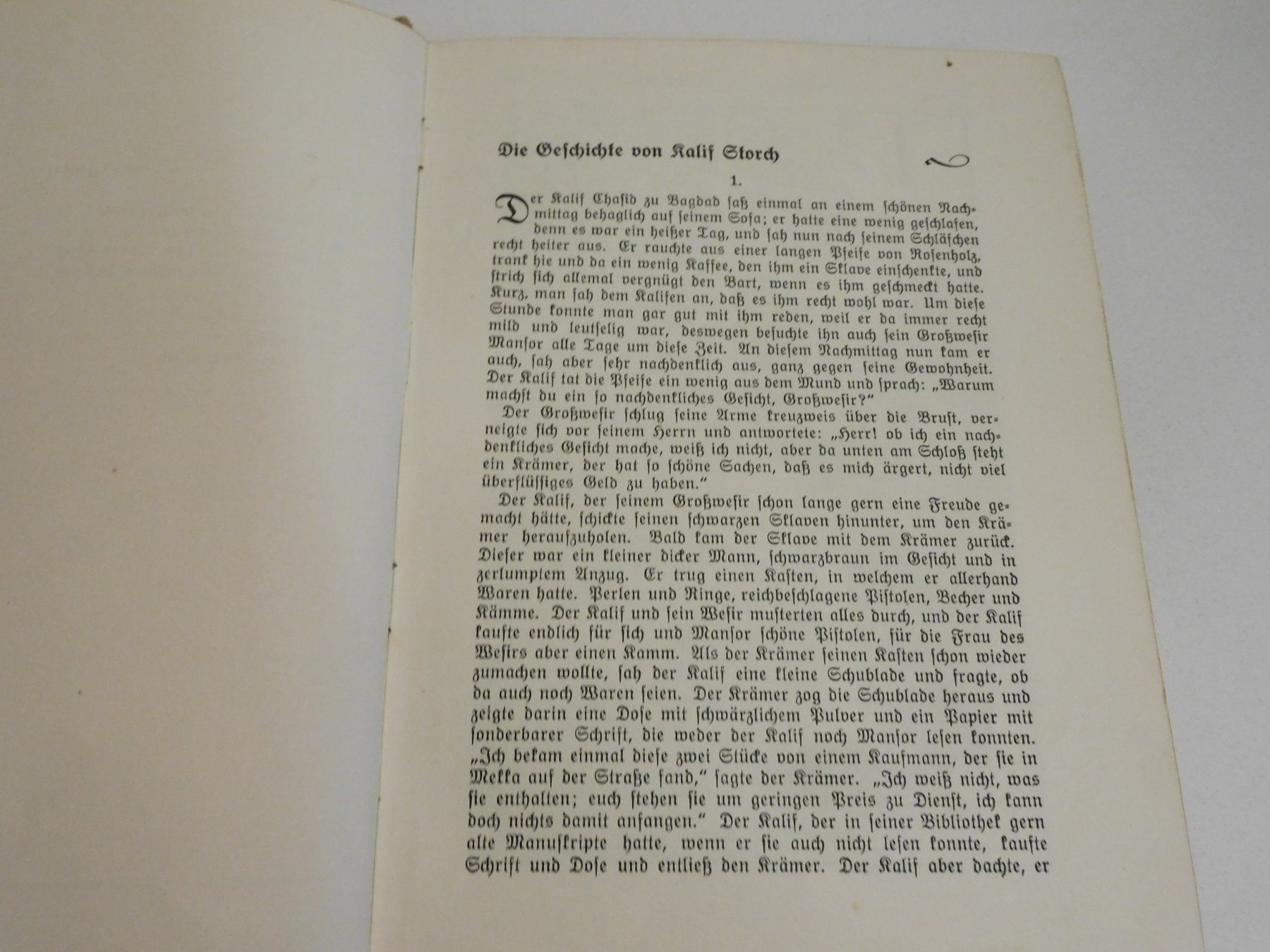 Libri: Hauffs Märchen antikes Kinderbuch Märchenbuch   gebraucht – Usato da Sursee venduto da 76 6