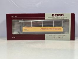 Bemo, 3280116, RhB, B2096, offener Aussichtswagen, gelb, Neu