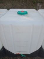 4 IBC Blase Wassertank 1000l Wasserbehälter Regenwassertank