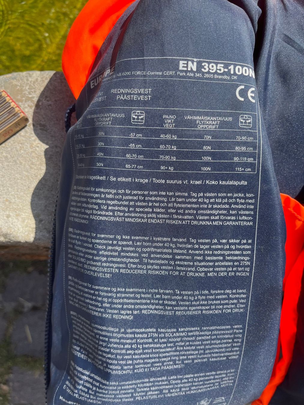 Giubbotti di salvataggio: Kinder Schwimmweste mit Kragen 20-30GK – Usato da Oltingen venduto da cec_mk9x 1