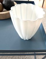 🟢 NEUF Vase blanc design élégant /Blumenvase Weiss NEU