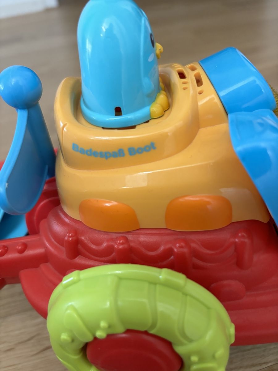 Vtech Giocattoli: NEU: Vtech Badespass Boot Wasserboot Waterboat Badewanne – Nuovo (secondo la descrizione) da Niederdorf venduto da KatrinT83 5