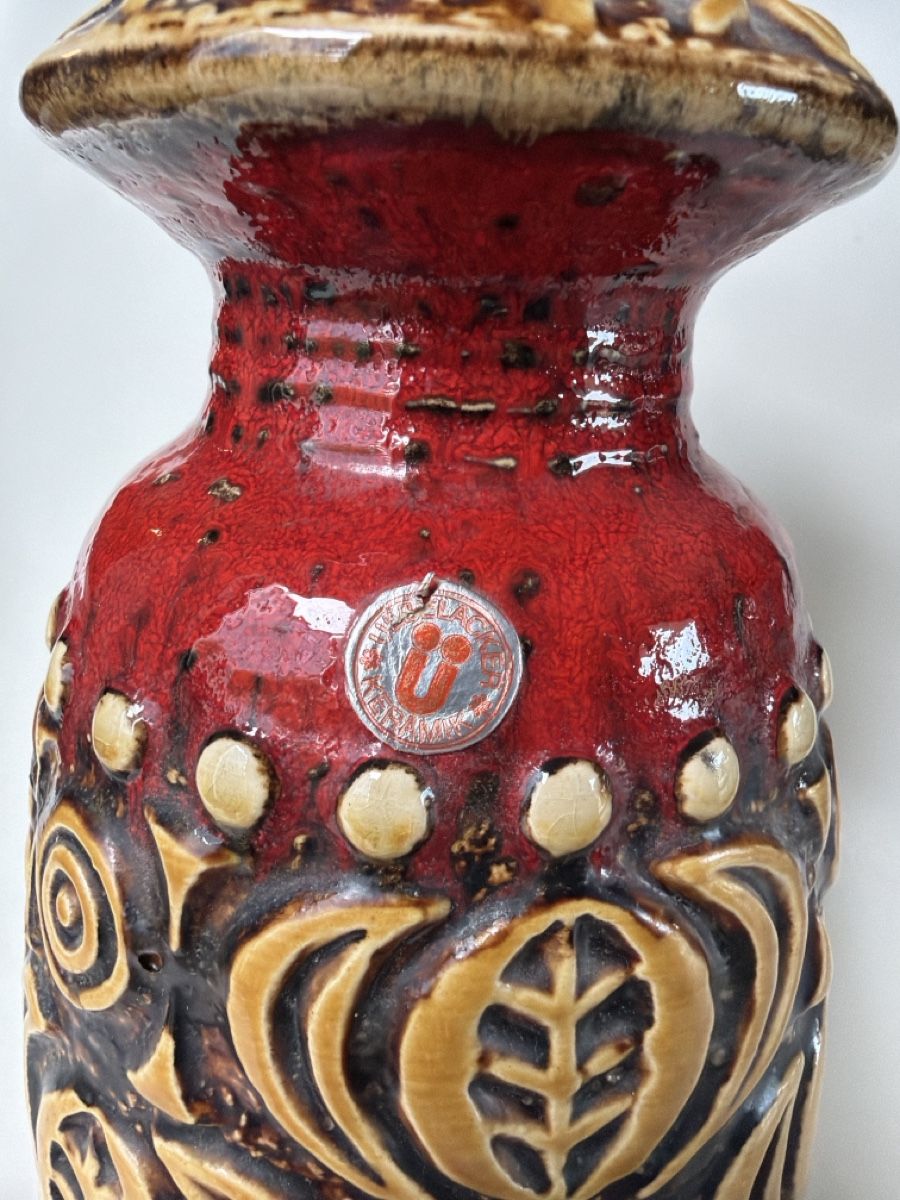 Vasen & Gefässe: Fat Lava Übelacker Keramik Vase Mid-Century – Gebraucht aus Gossau SG von sushifactory 1