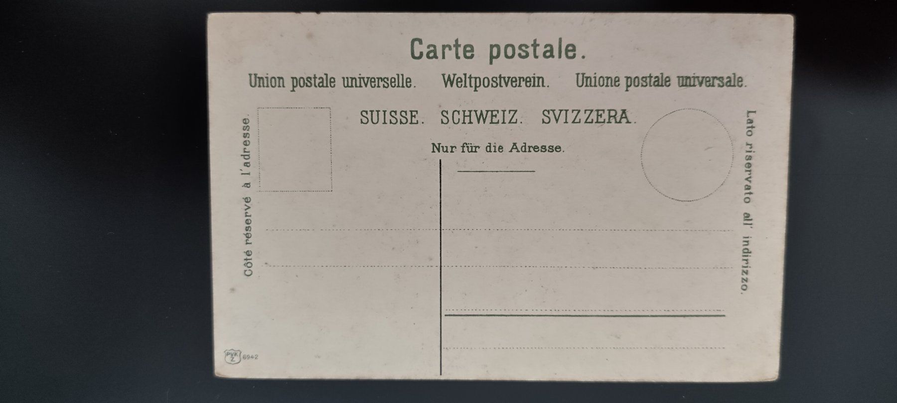 Cartoline postali: Bahnhof, neue Post, Schaffhausen, um 1910 – Usato da Ohmstal venduto da Lebensfreude05 1