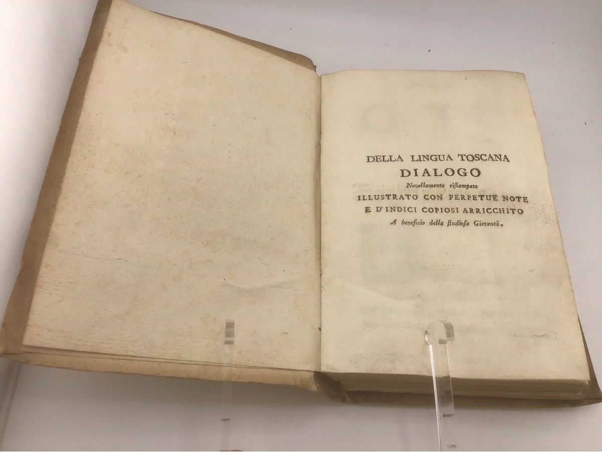 Bücher: Della lingua toscana  DIALOGO e dialogo secondo, 1760 – Gebraucht aus Nods von loredana18
