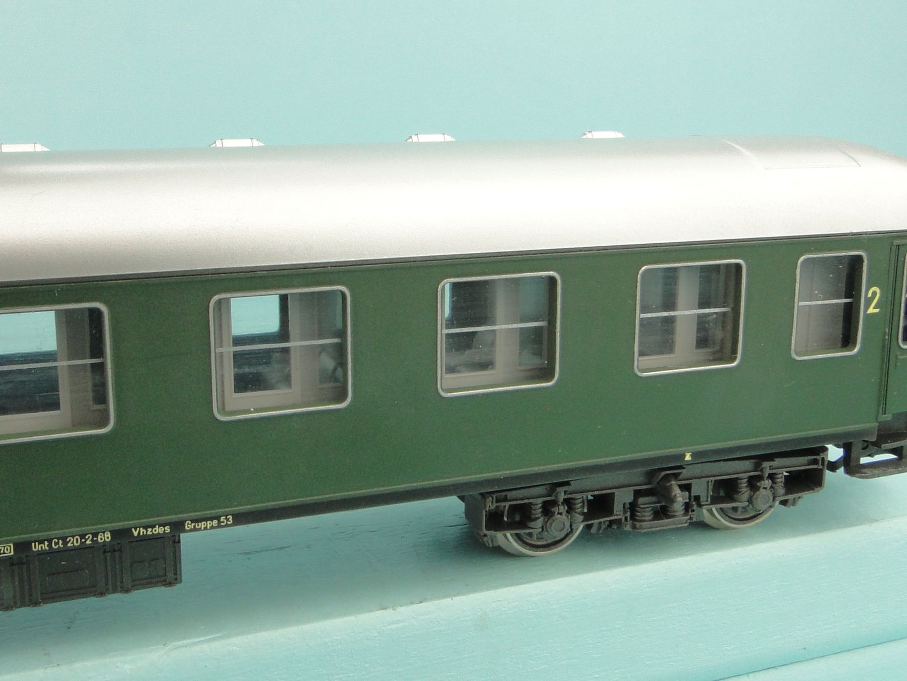 Rivarossi Modellini di ferrovie: Rivarossi H0 2921 DB Buffet Wagen, AC/WS – Usato da Bülach venduto da cann11 9
