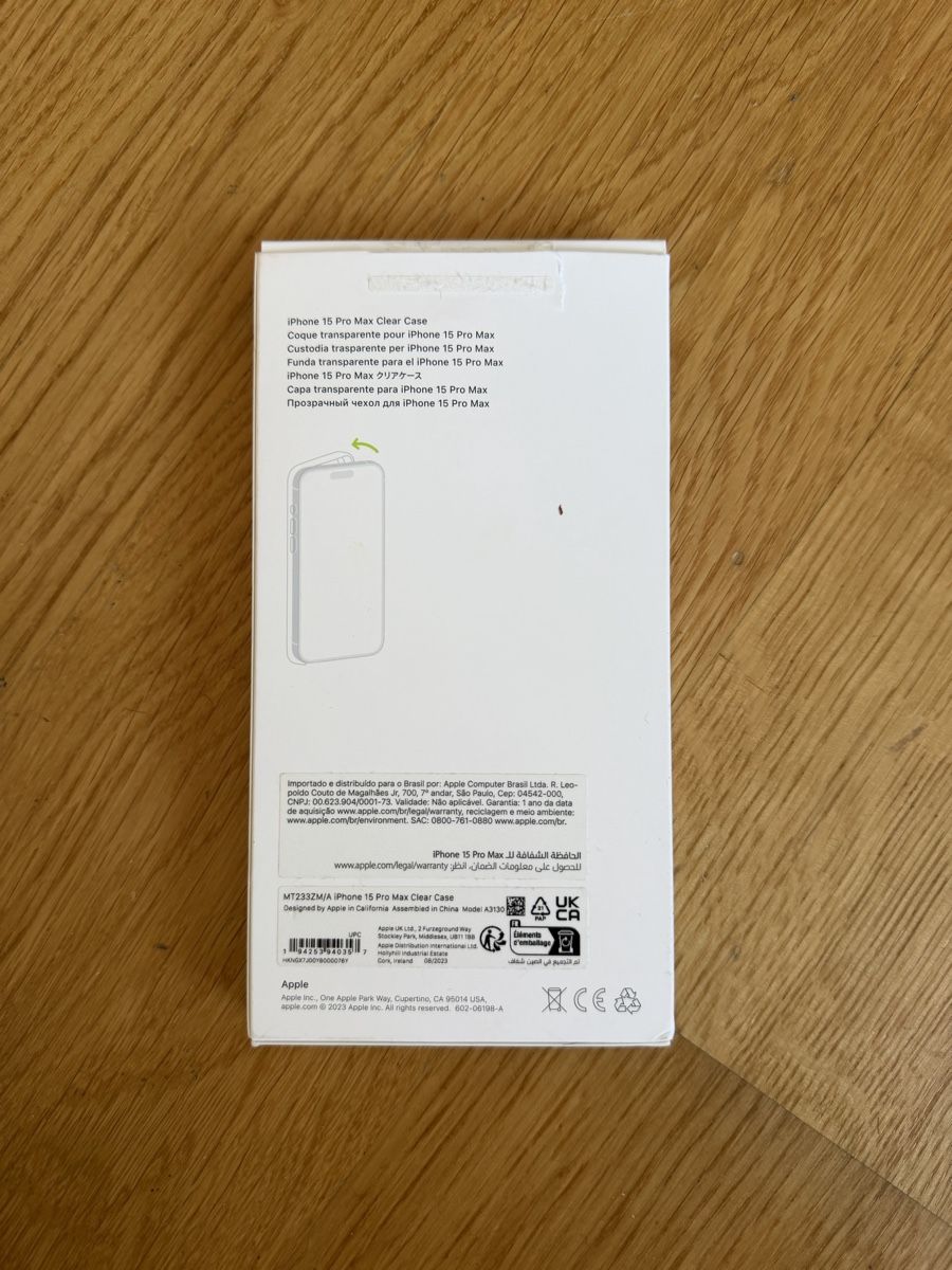 Apple Cover & Protezioni schermo: Brand new case iPhone 15 pro max – Nuovo e nell'imballaggio originale da Zürich venduto da zei_59s8 2