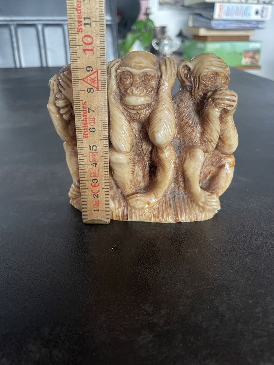 Statuette: Figurine Vintage "Les 3 Singes" – Usato da Vallamand venduto da Bricbracbroc82 6