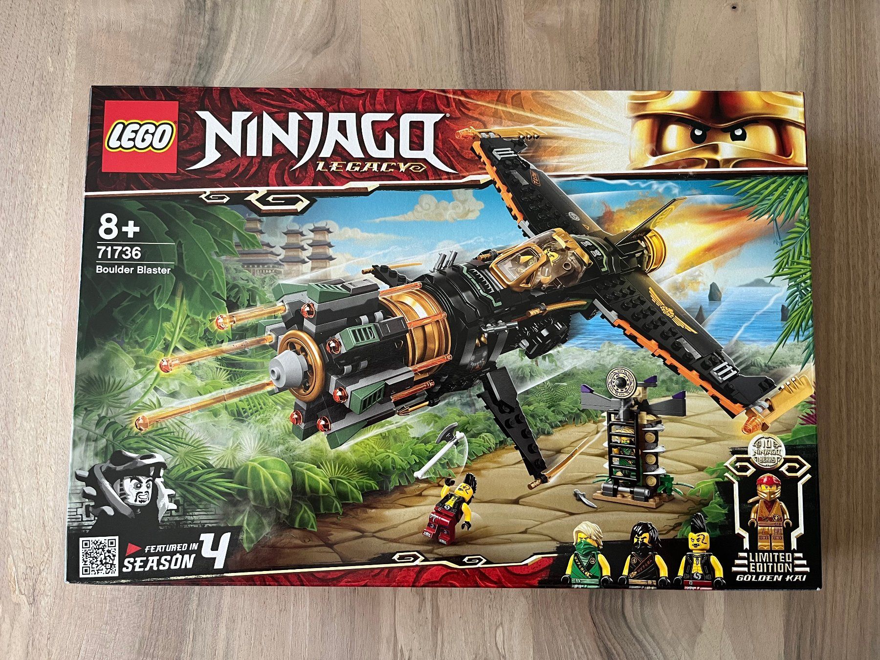 Lego Kit di costruzioni: LEGO Ninjago Legacy 71736 Boulder Blaster – Nuovo e nell'imballaggio originale da Rüfenach AG venduto da luciferus
