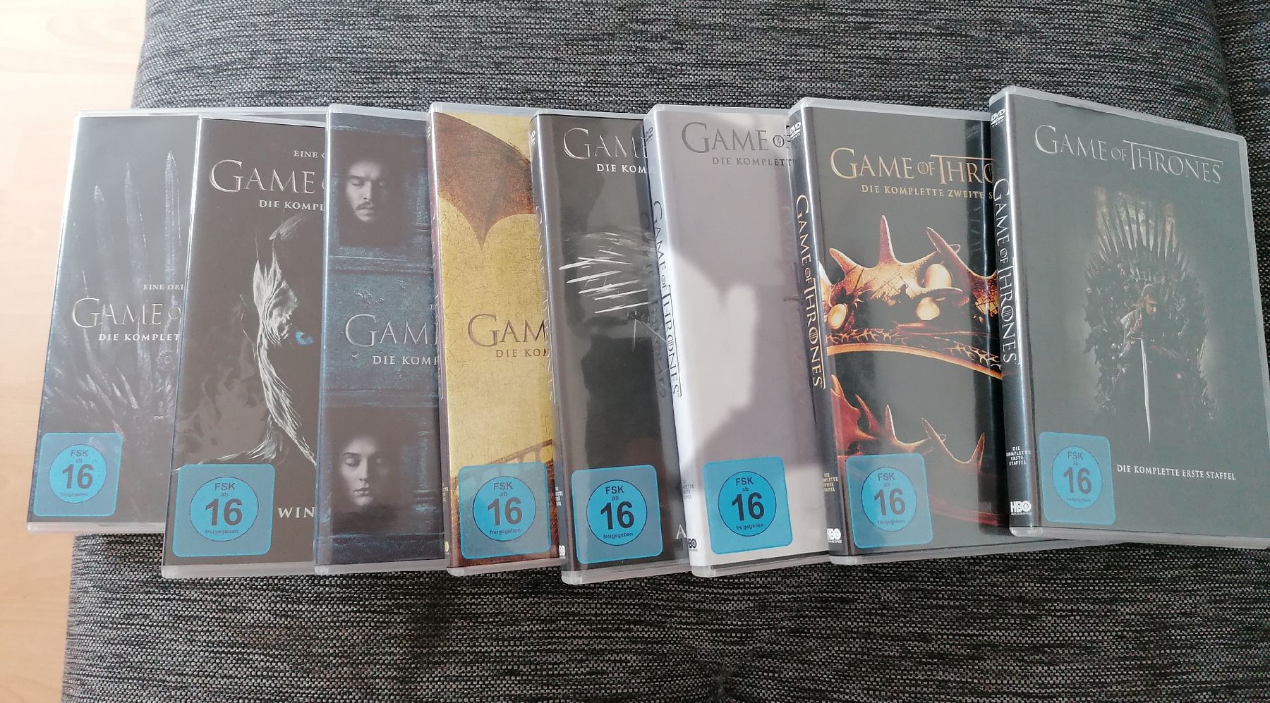 Tutti i DVDs: GAME OF THRONES STAFFEL 1 - 8 – Nuovo (secondo la descrizione) da Pratteln venduto da ThereseZ 1