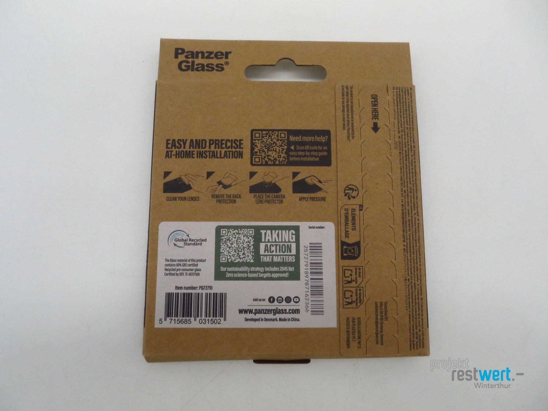 Altro per cucinare: PANZER GLASS  Kameraschutz iPhone 17 Pro Max – Nuovo (secondo la descrizione) da Winterthur venduto da Restwert_Winterthur 4