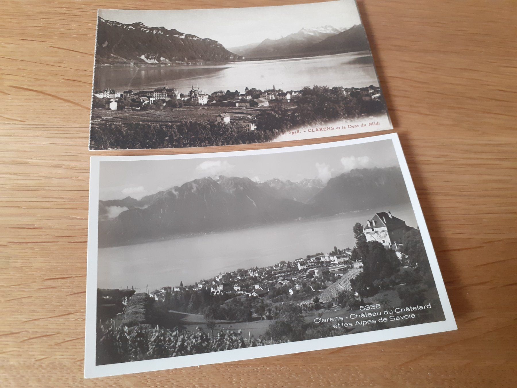 Cartoline postali: CLARENS - CHATEAU du CHATELARD - 1928 – Usato da Winterthur venduto da Ornyx7
