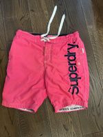 Badehose Superdry pink Grösse XL 