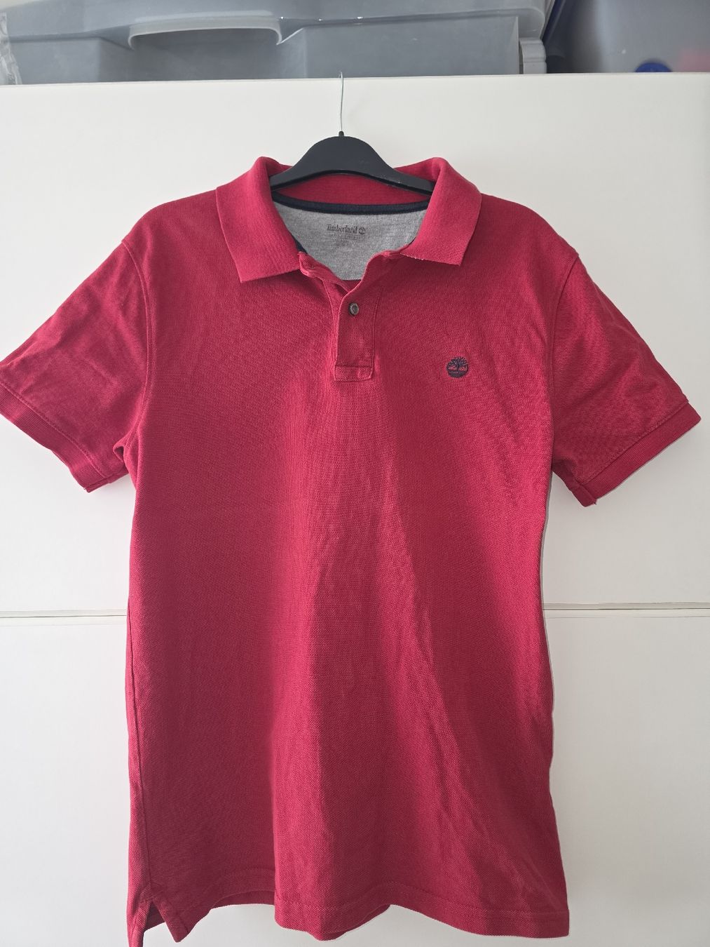 Timberland Polo-Shirts: Polo Timberland rouge manches courtes taille M – Gebraucht aus Renens VD von jose26