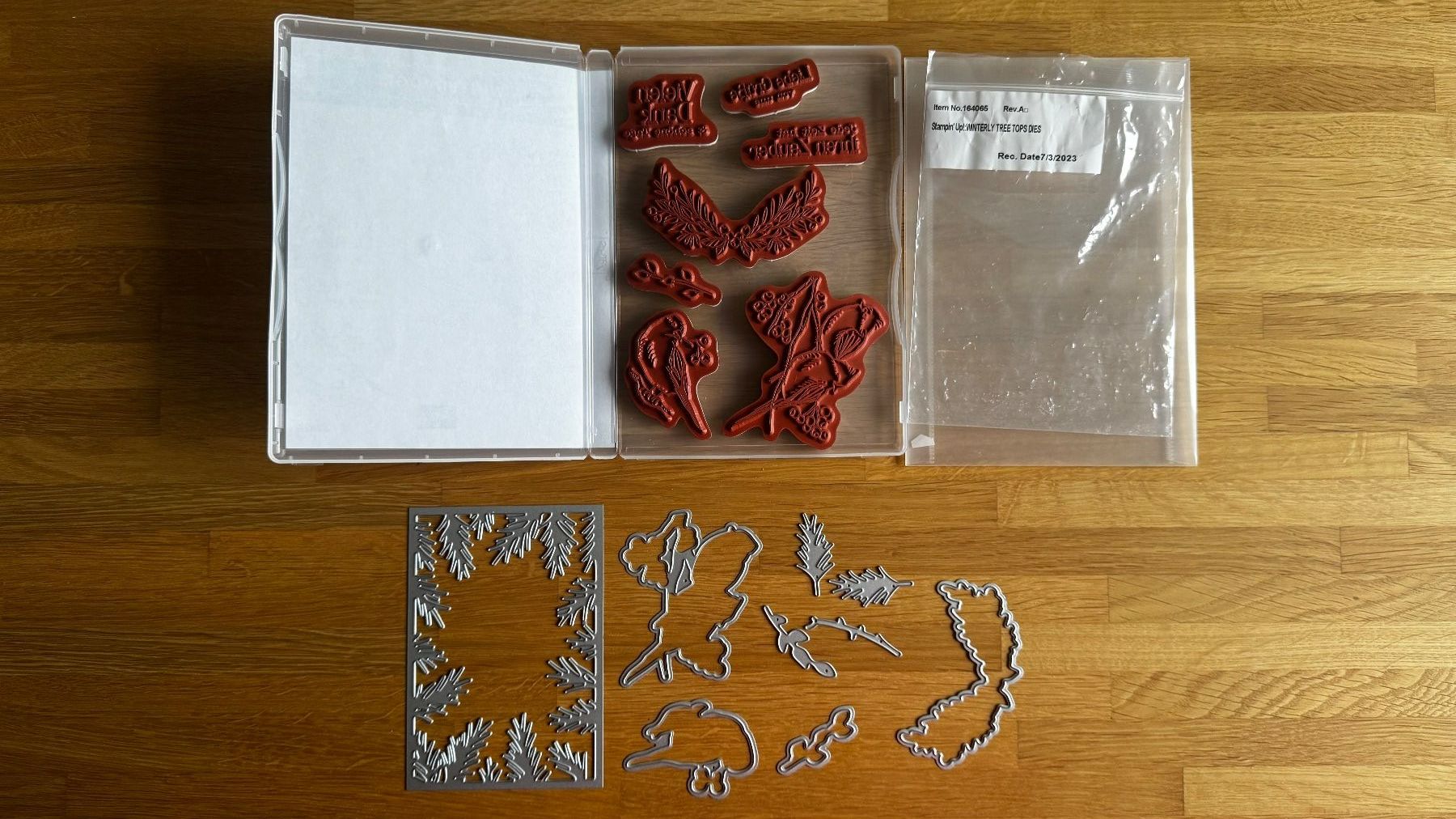 Stampin' up! Timbri: Stampin Up / Wintervögel / A – Usato da Neukirch (Egnach) venduto da muolen 2