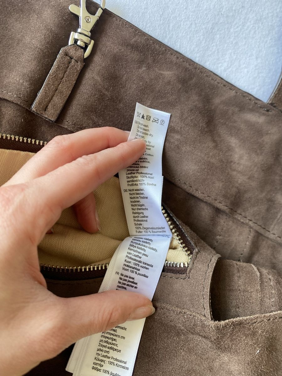 Becksöndergaard Borse da donna: Becksöndergaard Wildledertasche, braun, neuwertig! – Nuovo (secondo la descrizione) da Basel venduto da val_t8jm 3
