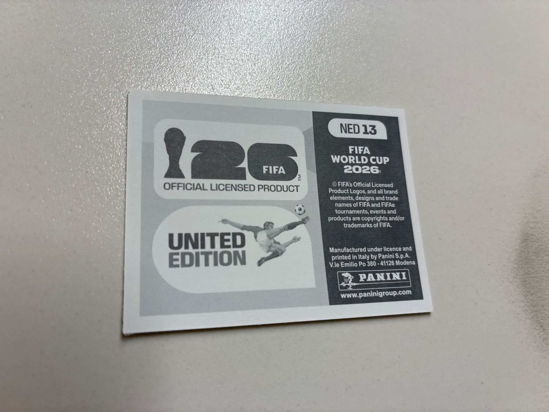 Panini Carte collezionabili: Panini WM 2026 Mexiko Sticker - NED13 – Nuovo (secondo la descrizione) da Basel venduto da yac_h5js 1