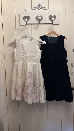 Pick 2 dresses Mayoral Jacadi Mrs Blumarine Size 9-10 Y