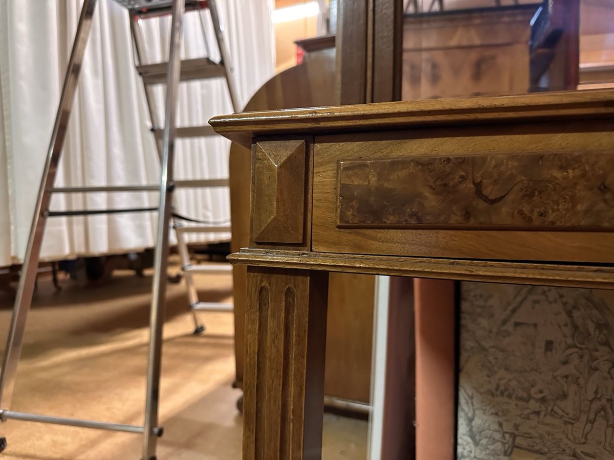 Specchi: Antiker Spiegelschrank Nussbaum – Usato da Pfyn venduto da ninosch7 3