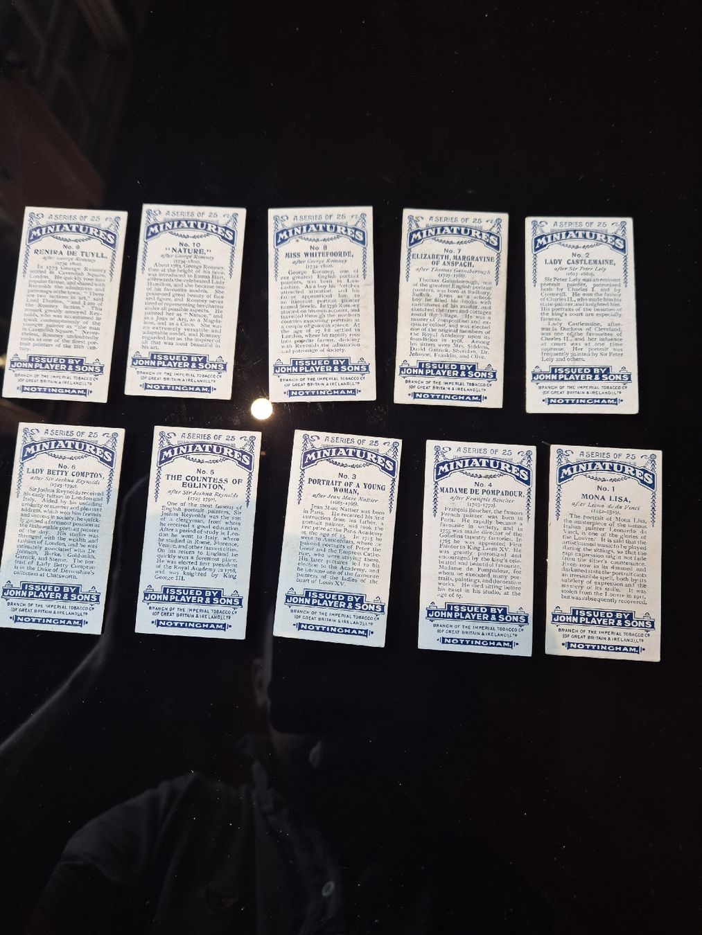 Sammelbilder & Trading cards: Zigarettenbilder Kunst lot 9 – Gebraucht aus Hofstetten BE von hillhood 1