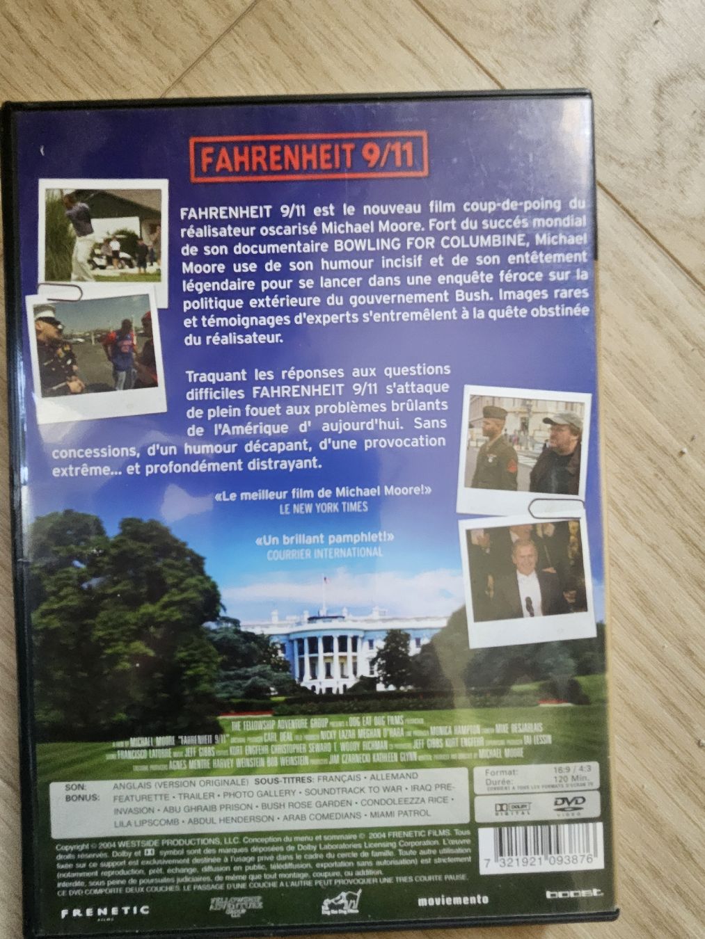 Tutti i DVDs: DVD Fahrenheit 9/11 de Michael Moore – Usato da La Joux FR venduto da car_ck96 3