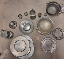 Zinn Sammlung Kellerfund/ gestempelt in 6354 Vitznau