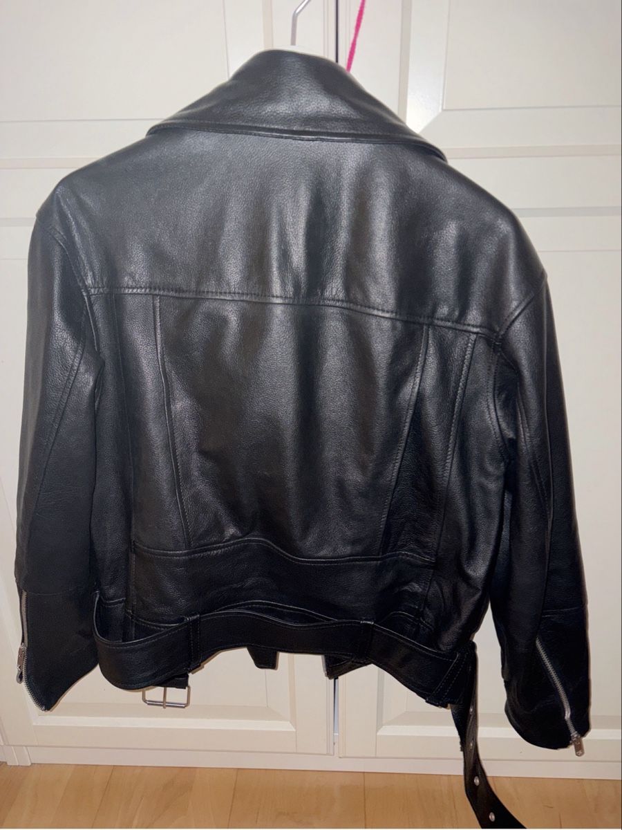 H&M Vestes: Schwarze Echtleder Bikerjake Gr. S – D'occasion à Zürich par hermesflaire 2