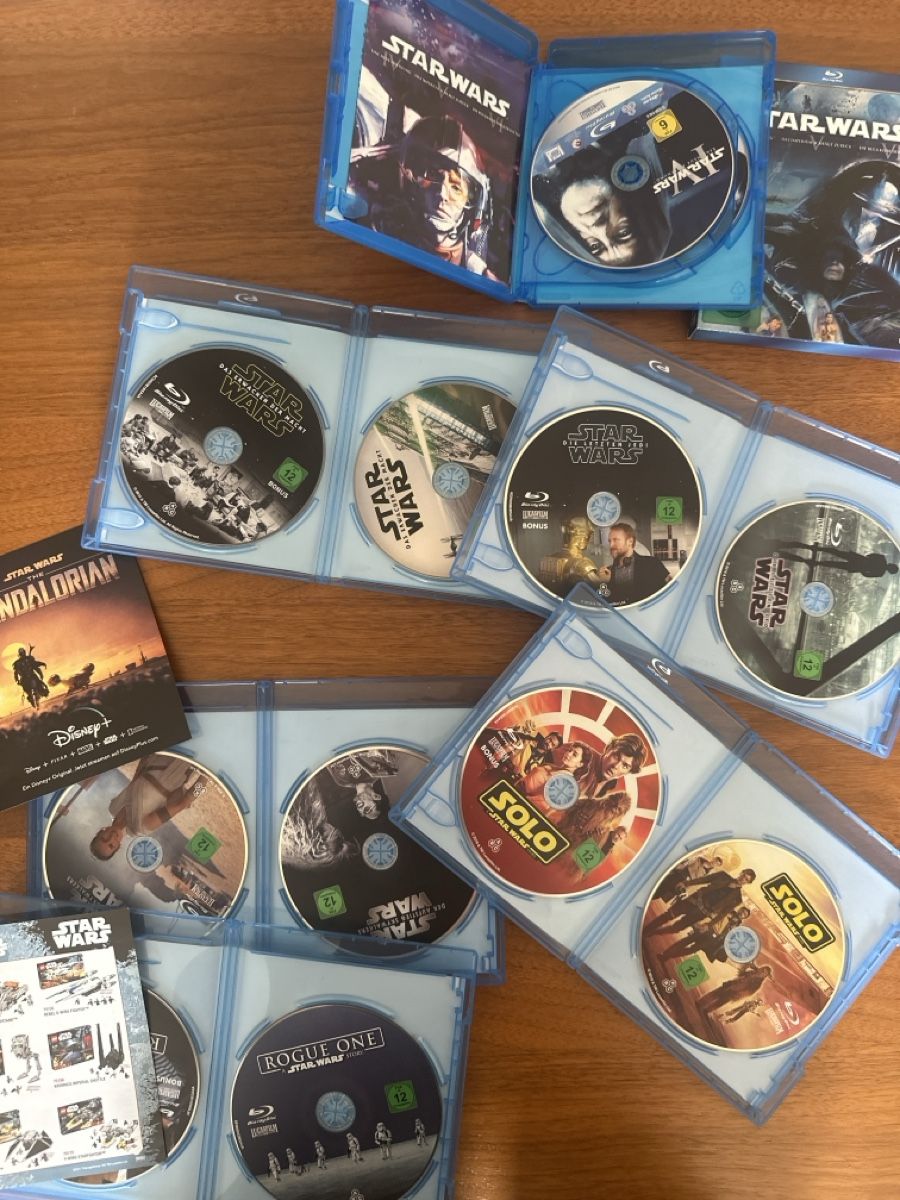 : STAR WARS BLURAY SAMMLUNG – Usato da Bern venduto da Sunne2003 2