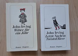 2x Romane John Irving, Diogenes