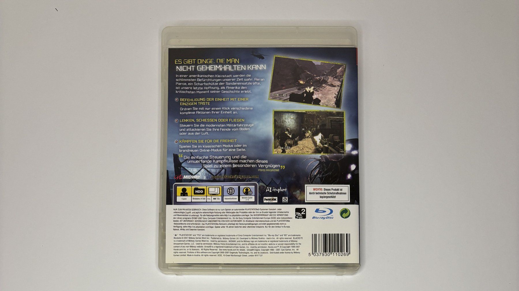 Giochi: PS3 - Blacksite: Area 51 – Usato da Allschwil venduto da Bullach 2