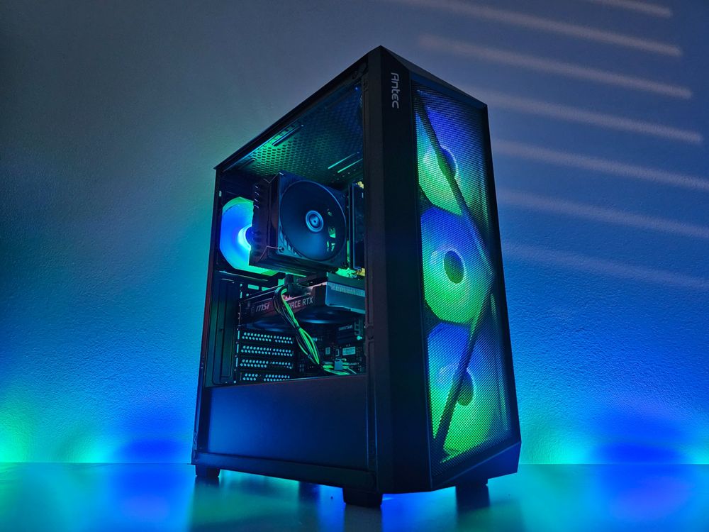 Gaming PC Basement🏡Ryzen 5 6K + RTX 3050 8GB | 16GB RAM (Neu und ...