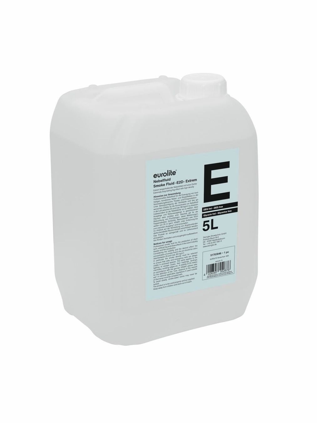Sonstiges Fahrzeugzubehör: EUROLITE Smoke Fluid -E2D- Extrem ... – Neu und originalverpackt aus Däniken SO von Profog1