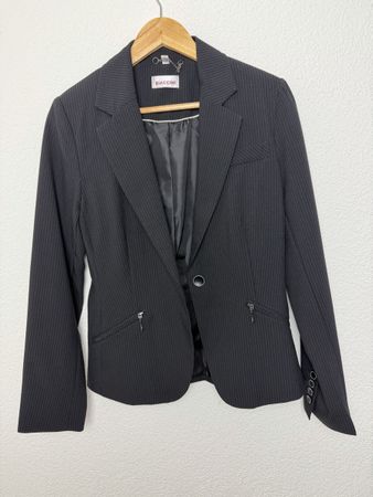 Blazer Biaggini schwarz Nadelstreifen Grösse 36 