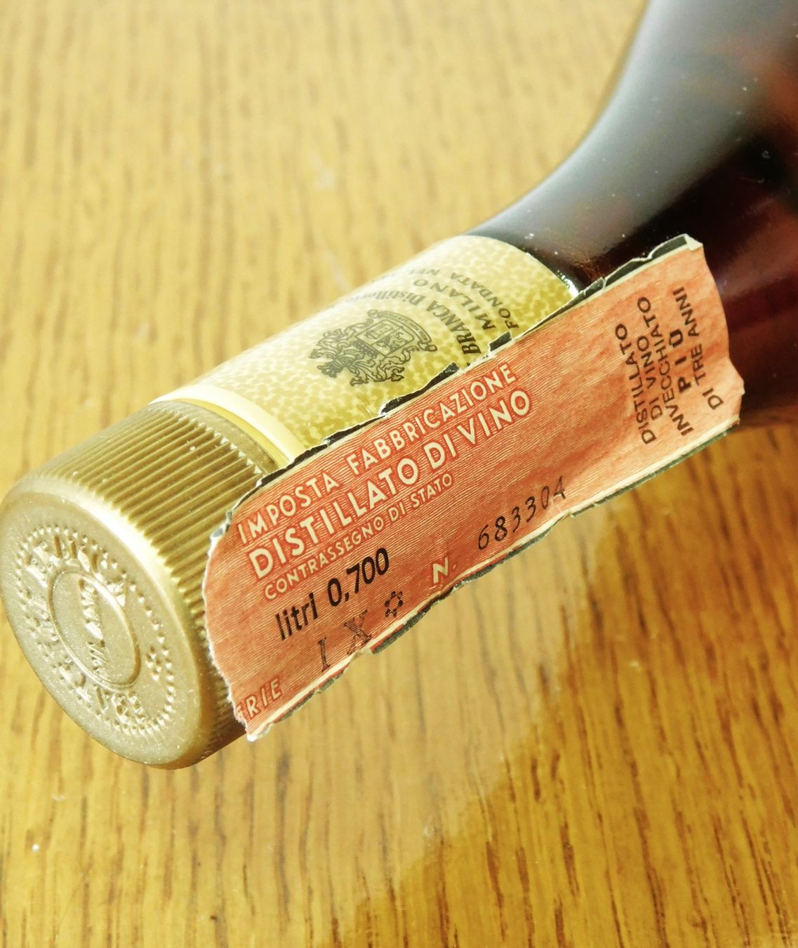 Spirituosen: Branca Stravecchio Brandy. 1990s – Neu (gemäss Beschreibung) aus Emmenbrücke von Ulisse-22 4
