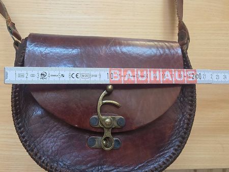 Echte Rindsleder Tasche Handmade