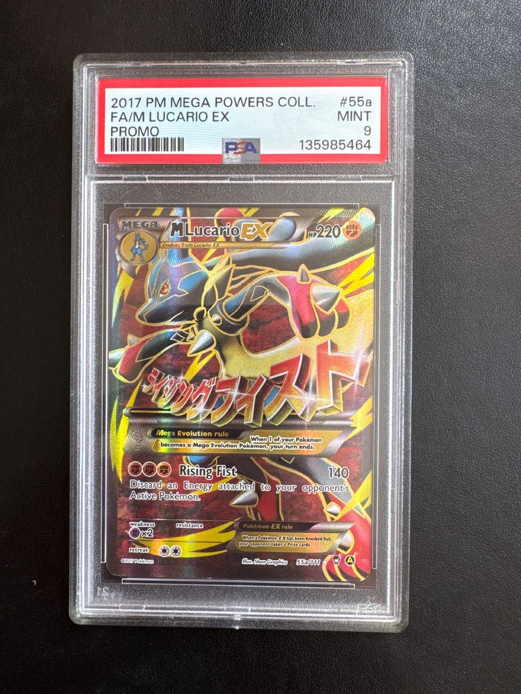 Pokémon Carte collezionabili: mega Lucario psa 9 – Usato da Zürich venduto da 1Rarestack1