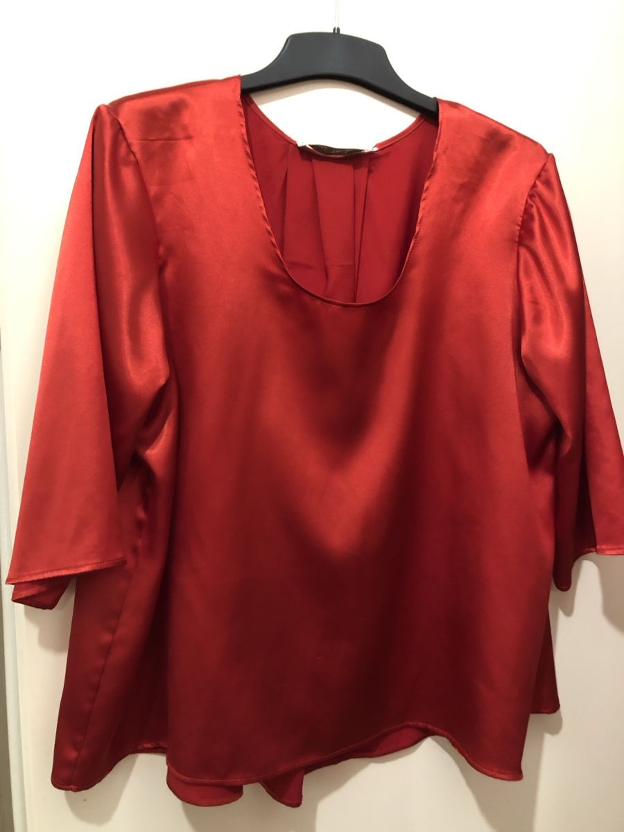 Camicette: Camicetta elegante rossa – Usato da Riva San Vitale venduto da bau64 1