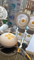 Tire-lait électrique Medela Harmony lot avec lait bébé