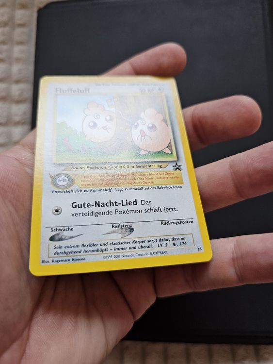 Pokémon Carte collezionabili: Pokemon Karte - Fluffeluff - Selten - Black Star Promo – Usato da oberbuchsiten venduto da thug4 2