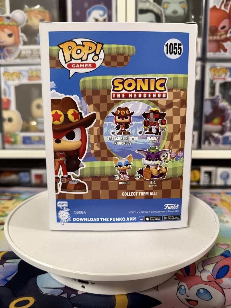 Funko Statuette: Funko Pop Treasure Hunter Knuckles 1055 – Nuovo e nell'imballaggio originale da Flüelen venduto da alex_y88 2