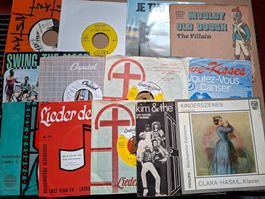 7" Singles-Sammlung Auflösung: 15x diverse Interpreten