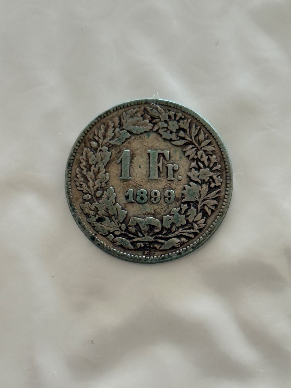 Tutti le monete: 1 Franken 1899  Silber, Rar – Usato da Wallisellen venduto da SWISS_SILVER1